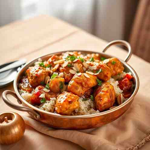 Classic Riz Bil Dajaj - Middle Eastern Chicken Recipe